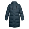 Under Armour Sportstyle Graphic Bench Down Jacket 'navy' In Blue