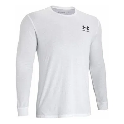 Under Armour Sportstyle Left Chest Long Sleeve T-shirt 'white'
