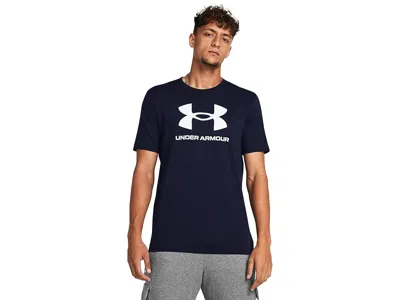 Under Armour Sportstyle Logo Short Sleeve T-shirt In Black