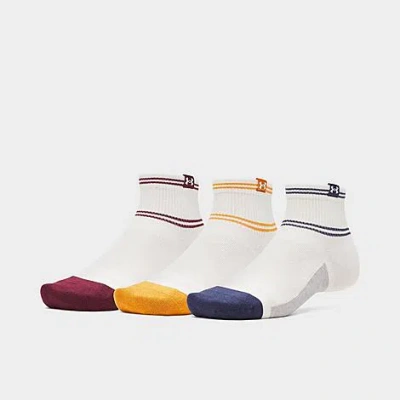 Under Armour Sportstyle Quarter Socks (3-pack) In White