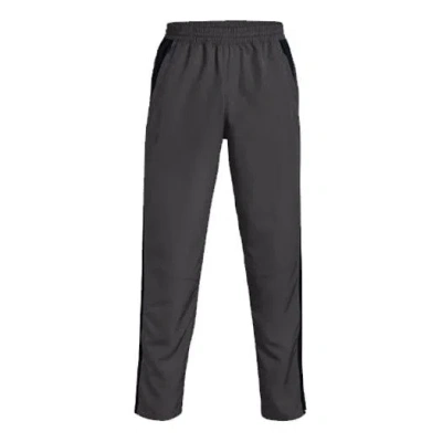 Under Armour Sportstyle Woven Pants 'dark Grey' In Blue