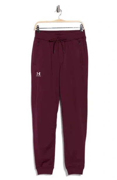 Under Armour Sportstyle Zip Pocket Knit Joggers In Brown