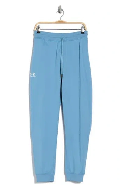 Under Armour Sportstyle Zip Pocket Knit Joggers In Blue