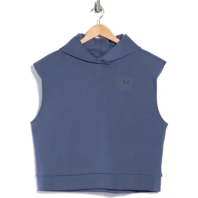 Under Armour Sportswear Fleece Sleeveless Hoodie In Blue