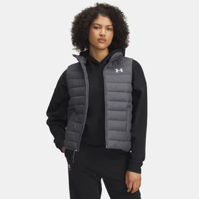 Under Armour Sportswear Insulate Women's Waistcoat Castlerock In Grey