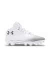 Under Armour 스포트라이트 프랜차이즈 4 Rm "화이트/메탈릭 실버" 클리츠 In White