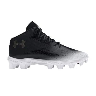 Pre-owned Under Armour Spotlight Franchise 4 Rm Wide 'black Metallic Gun Metal'