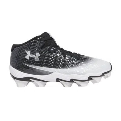 Pre-owned Under Armour Spotlight Hammer Jr 'black White' | Kid's Size 2