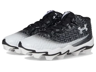 Under Armour Spotlight Hammer Rm Jr. (toddler/little Kid/big Kid) Boys Shoes Black/white/white : 3 Little Kid M, 