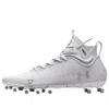 Under Armour Spotlight Lux Mc 2.0 3025082-100 Mens White Football Cleats Acad586 In Gray