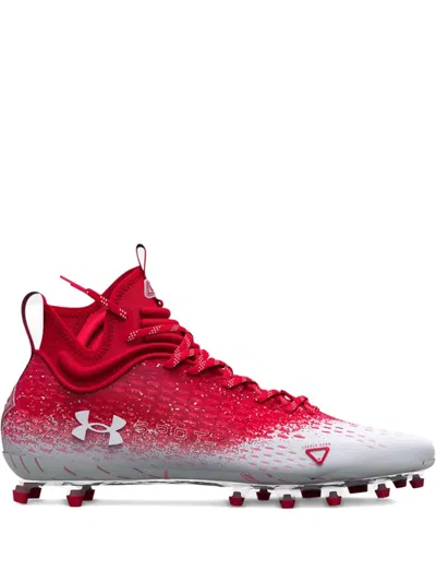Under Armour Spotlight Lux Mc "red/white" Football Cleats