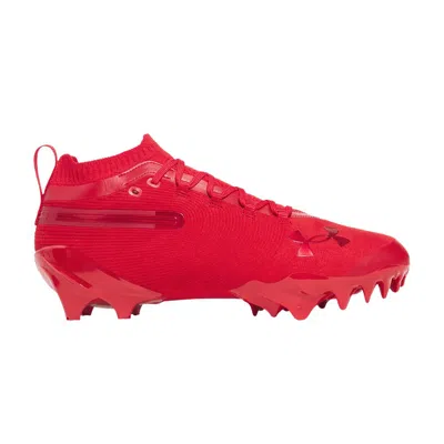 Pre-owned Under Armour Spotlight Pro Suede 'red' | Men's Size 16