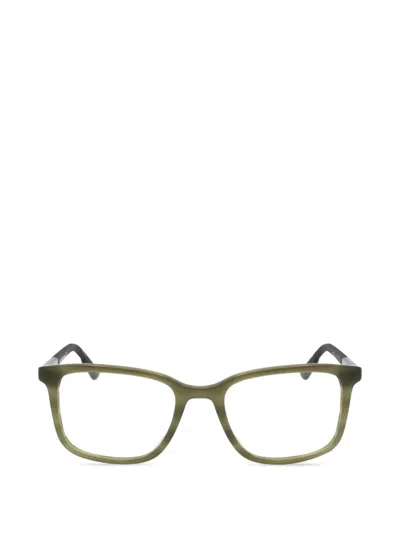 Under Armour Square-frame Glasses In Green