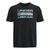 Under Armour Stacked Logo Fill T-shirt 'black Steel'