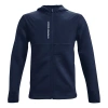 Under Armour Storm Daytona Full Zip Hoodie Jacket 'navy' In Blue