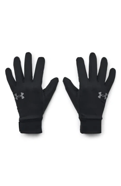 Under Armour Storm Liner Gloves In Black