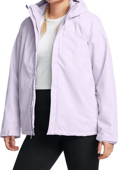Under Armour Storm Porter 3-in-1 Jacket In Lavender In Purple