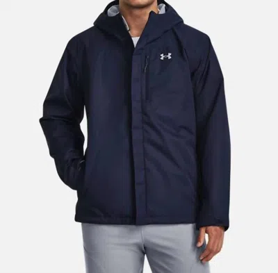 Under Armour Storm Porter 3 In 1 Jacket In Midnight Navy In Blue