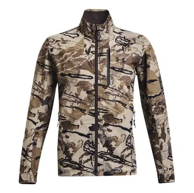 Under Armour Storm Ridge Reaper Raider 2.0 Jacket 'barren Camo' In Brown