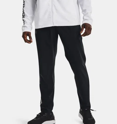 Under Armour Storm Run Pants In Black/reflective In Multi