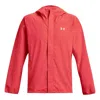 Under Armour Stormproof Cloudstrike Stretch Jacket 'beta Grey' In Pink