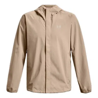 Under Armour Stormproof Cloudstrike Stretch Jacket 'tan' In Neutral