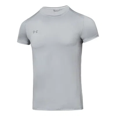Under Armour Streaker Short Sleeve Shirt 'grey' In Gray