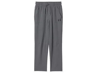 Under Armour Stretch Tech Pants (big Kid) Boy's Workout Titan Gray : Xl (18-20 Big Kid), Elastane/polyester