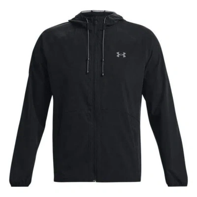 Under Armour Stretch Woven Windbreaker Jacket 'black'