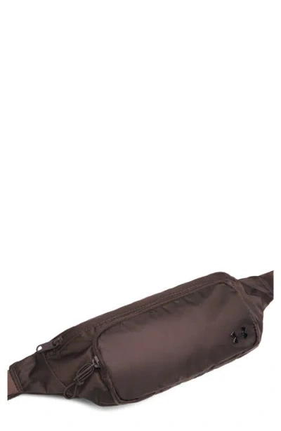 Under Armour Studio Water Repellent Crossbody Bag In Brown