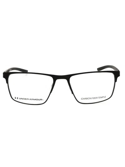 Under Armour Stylish Rectangular Men's Eyeglasses - Designer Frame In Black