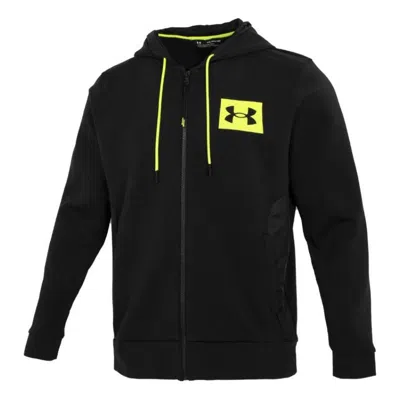 Under Armour Summit Knit Full-zip Hoodie 'black'
