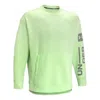 Under Armour Summit Knit Graphic Crew Top 'lime Green'