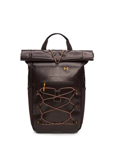 Under Armour Summit Roll-top Backpack In Brown