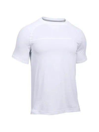 Under Armour Sunblock Short-seeves T-shirt In White