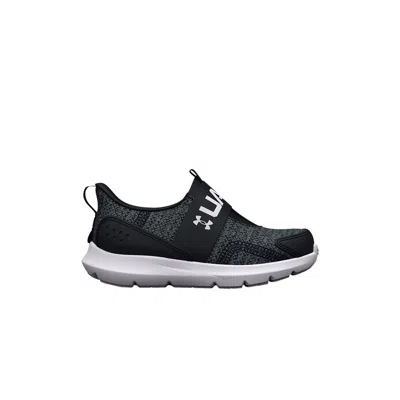 Pre-owned Under Armour Surge 3 Slip Td 'black White' | Infant Size 8