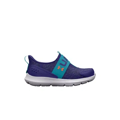 Pre-owned Under Armour Surge 3 Slip Td 'sonar Blue Surf' | Infant Size 6
