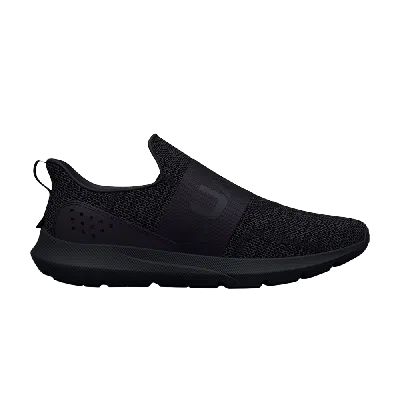 Pre-owned Under Armour Surge 3 Slip 'triple Black'