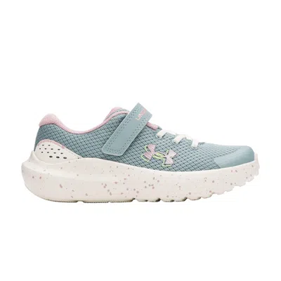 Pre-owned Under Armour Surge 4 Ac Ps 'serpentine' | Teal | Kid's Size 3 In Blue