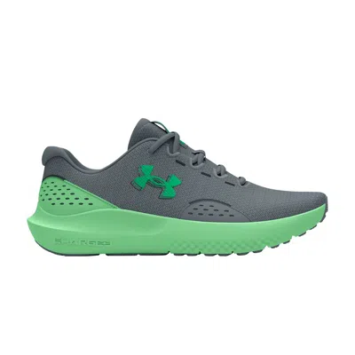 Pre-owned Under Armour Surge 4 'gravel Matrix Green' In Grey