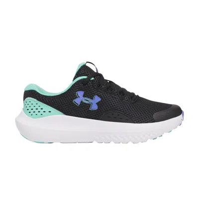 Pre-owned Under Armour Surge 4 Gs 'black Comet Green' | Kid's Size 7