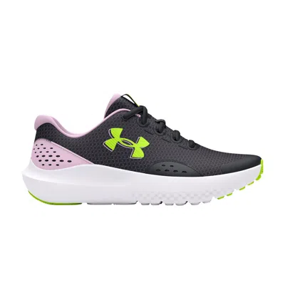 Pre-owned Under Armour Surge 4 Gs 'black Purple Ace' | Kid's Size 6