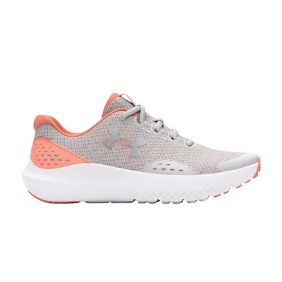 Pre-owned Under Armour Surge 4 Gs 'distant Grey Flare Orange' | Kid's Size 7