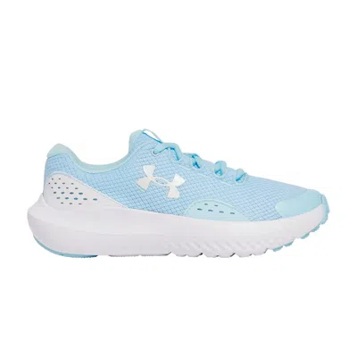 Pre-owned Under Armour Surge 4 Gs 'stream Iridescent' | Blue | Kid's Size 6