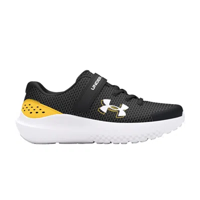 Pre-owned Under Armour Surge 4 Ps 'black Taxi' | Kid's Size 2.5