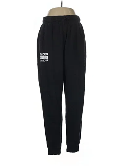 Pre-owned Under Armour Sweatpants In Black