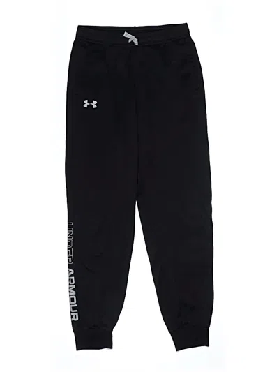 Pre-owned Under Armour Kids' Sweatpants In Black