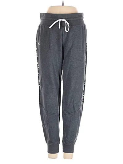 Pre-owned Under Armour Sweatpants In Gray