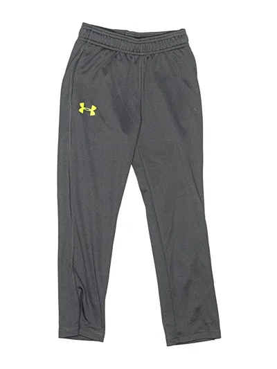 Pre-owned Under Armour Kids' Sweatpants In Gray