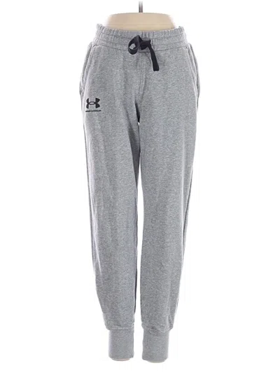 Pre-owned Under Armour Sweatpants In Gray